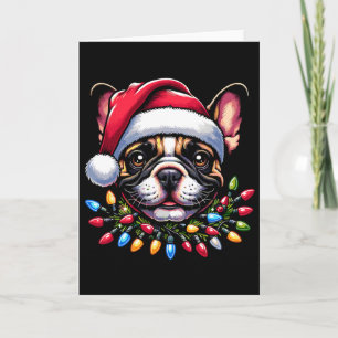 Dog Owner Xmas Men Women Favorite French Bulldog C Card