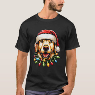 Dog Owner Xmas Men Women Favorite Golden Retriever T-Shirt