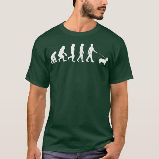 Dog Owners Dog Breed Evolution Corgi Loves Dogs Cl T-Shirt