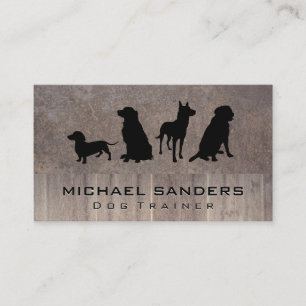 Dog Pack   Animal Services and Training Business Card