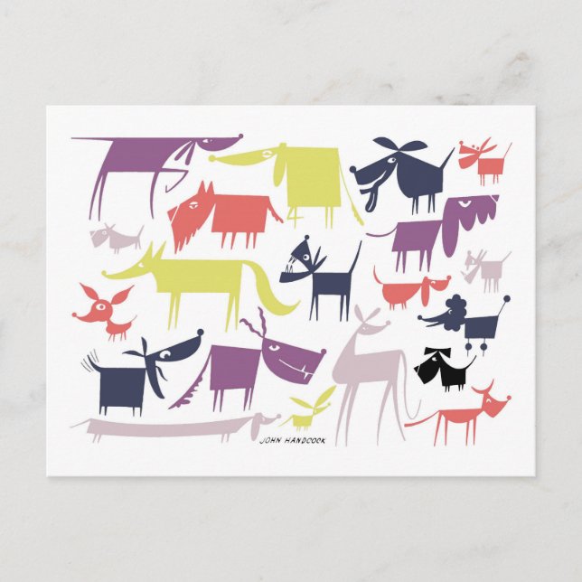 Dog Pack Postcard (Front)
