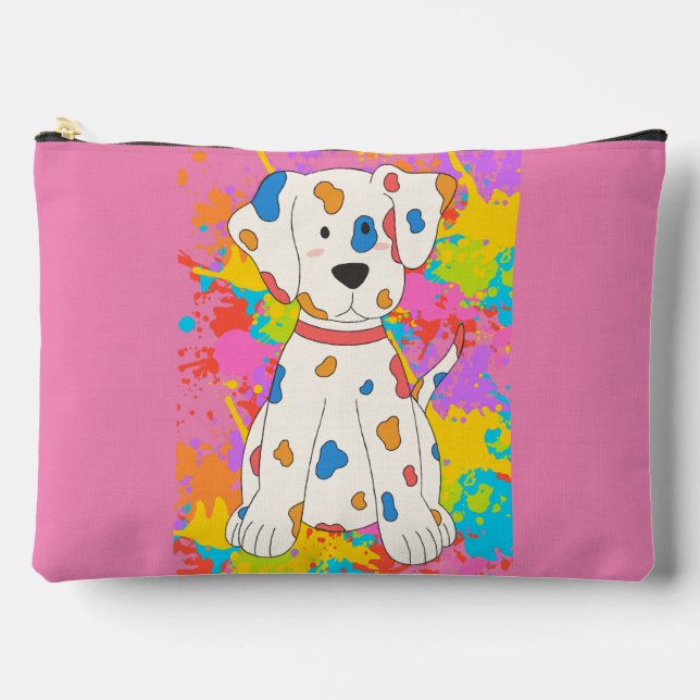 dog paint accessory pouch (Front)