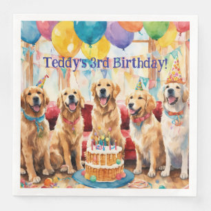 Dog Party Napkin