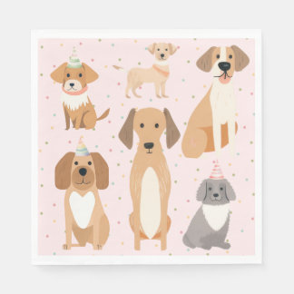 Dog Party Napkins
