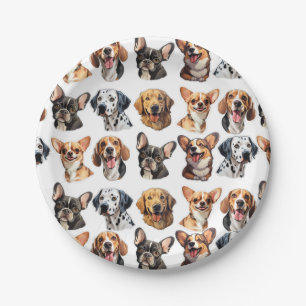 Dog Party Plates