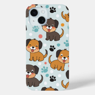 Dog pattern  iPhone 15 case