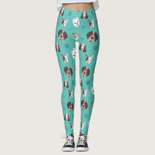 Dog Pattern Leggings