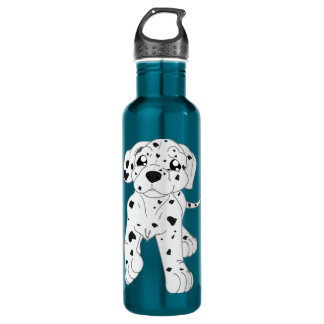 dog patterned Water Bottle