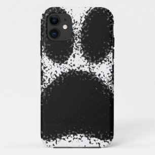 Dog Paw Drawing iPhone 11 Case