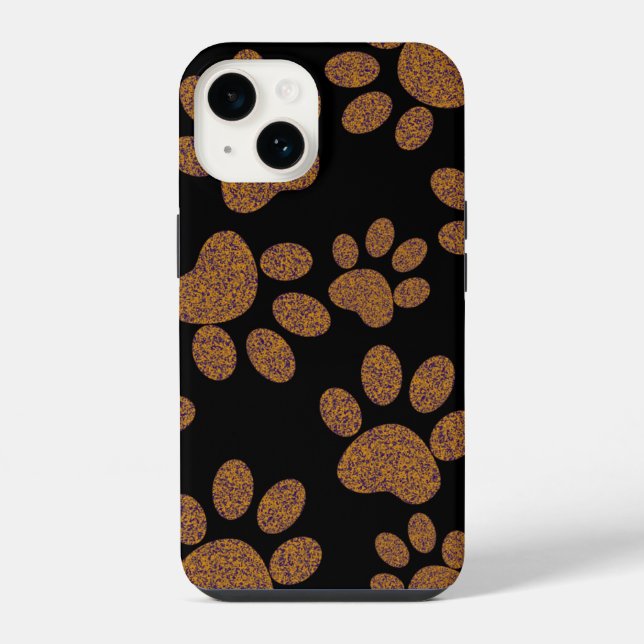 dog paw iPhone case (Back)