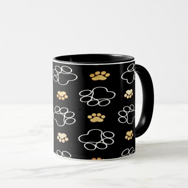 Dog Paw Mug (Front Right)