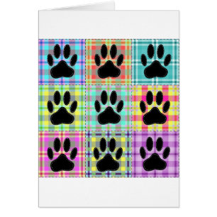 Dog Paw Pattern Quilt