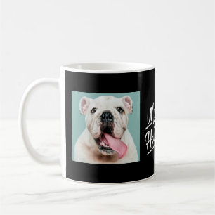 Dog Paw Photo Coffee Mug