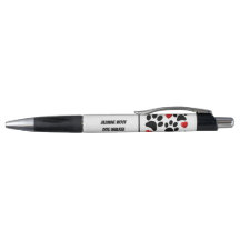 Dog Paw Print Pet Sitter Fun Hearts Customer