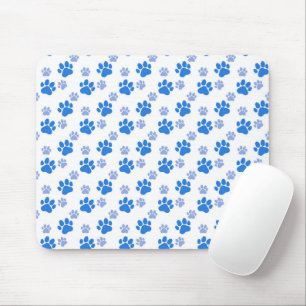 Dog Paw Print Simple Animal Lover Cute Puppies Mouse Mat