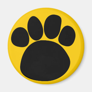 Dog Paw Print to the Paw Magnet