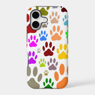Dog Paw Prints All Over