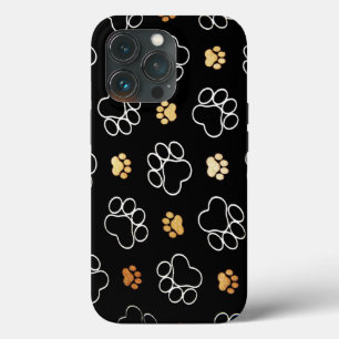 Dog Paw Prints iPhone 13 Pro Case