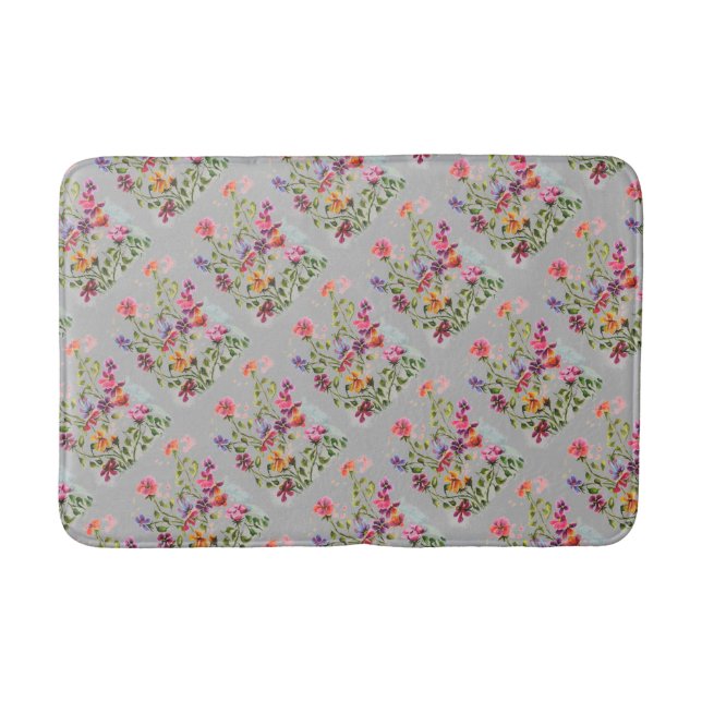 DOG PAW PRINTS SECRET ANGEL BATH MAT (Front)