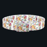 DOG PAW PRINTS YELLOW BIRD BELT<br><div class="desc">DOG PAW PRINTS – colourful delicate flowers and butterflies painted using my dog’s paws dipped in non-toxic watercolor paints – share your love of dogs with family and friends, young and old, on any occasion, any celebration, any holiday. Make your personal Gift Giving with style and love. Be as original...</div>