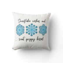 Dog Paw Snowflake Puppy Kisses