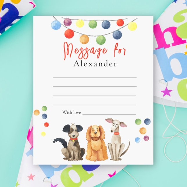 Dog Paw-ty Kids Time Capsule Message (Creator Uploaded)