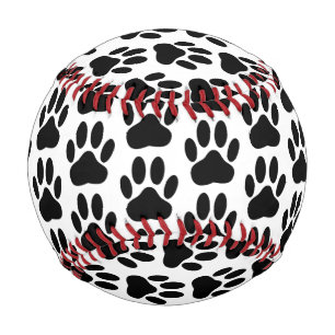Dog Pawprint Baseball