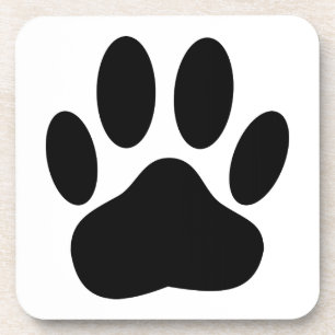 Dog Pawprint Coaster