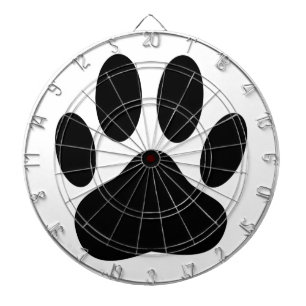 Dog Pawprint Dartboard