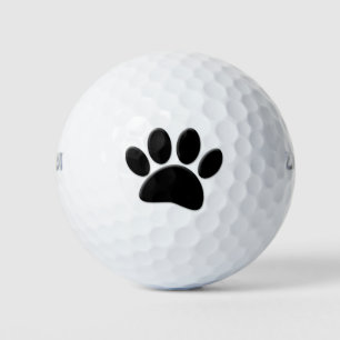 Dog Pawprint Golf Balls