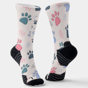 Dog Paws Animal Cute Pet Paws Gift For Pet Lovers  Socks