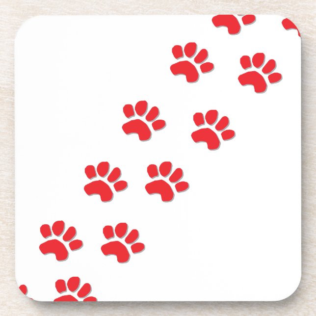 Dog Paws Coaster (Front)