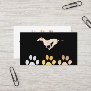 Dog Paws   Dog Running Business Card