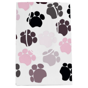 Dog Paws Medium Gift Bag