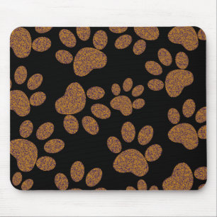 dog paws mouse mat