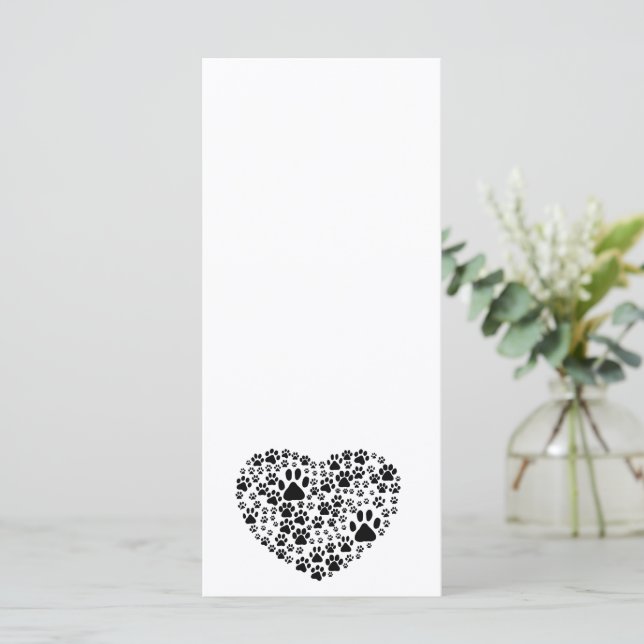 Dog Paws, Puppy Paws, Animal Paws, Heart, Pet (Standing Front)