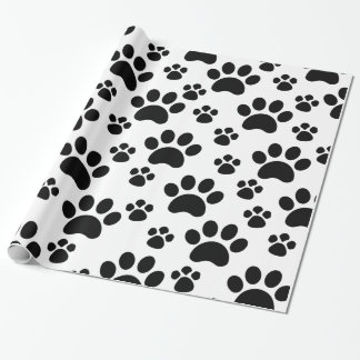 Dog Paws Wrapping Paper