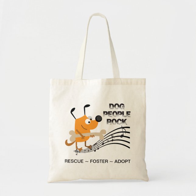 Dog People Tote Bag (Front)