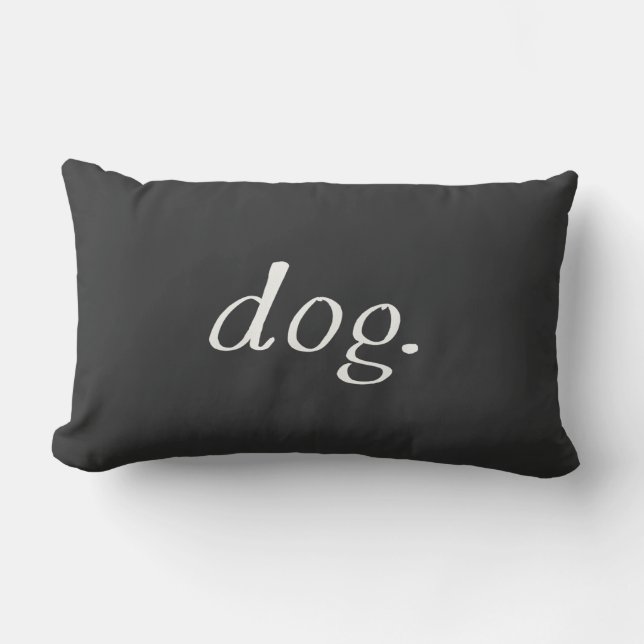 Dog Period Lumbar Cushion (Front)