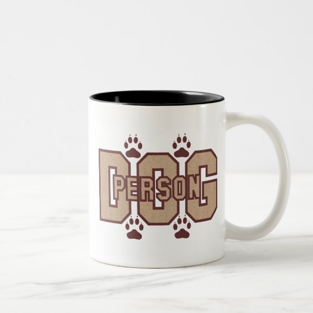 Dog Person Mug (Right)