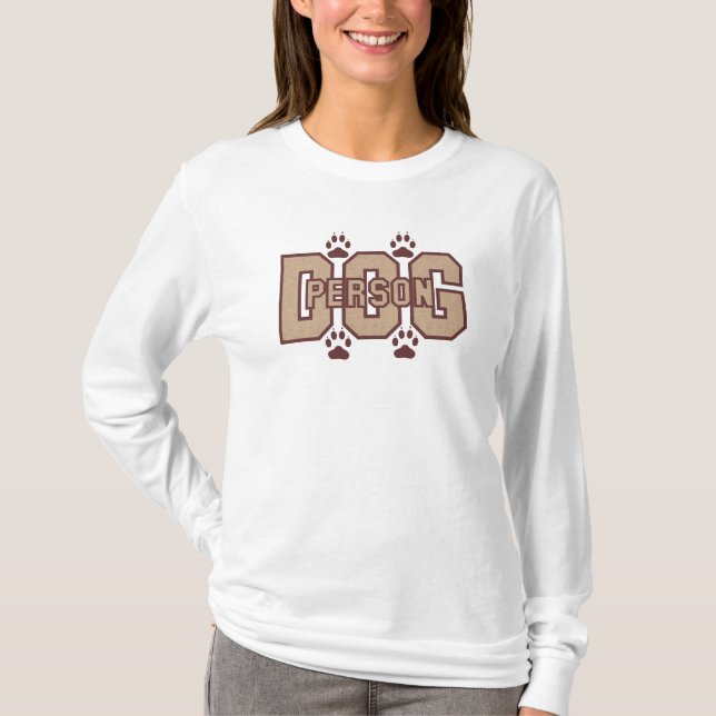 Dog Person Tee For Women (Front)