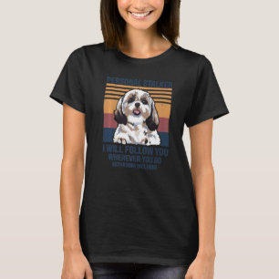 Dog Personal Stalker Shih Tzu Premium T-Shirt