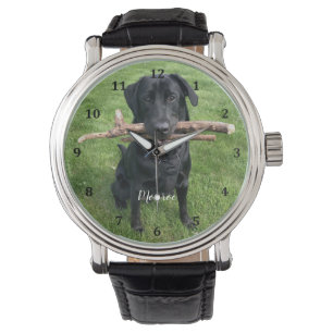 Dog Pet Personalised Name and Photo Watch