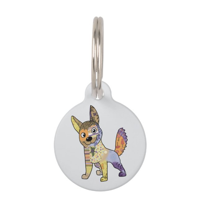 dog pet tag (Front)