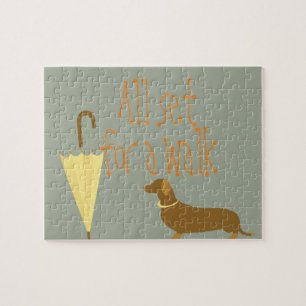 Dog Pet Umbrella Jigsaw Puzzle