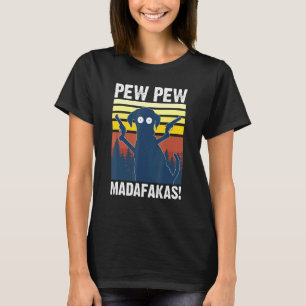 Dog Pew Pew Madafakas Vintage Crazy Dogs T-Shirt