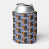 Dog Photo Boxer Puppy Can Cooler (Can Back)