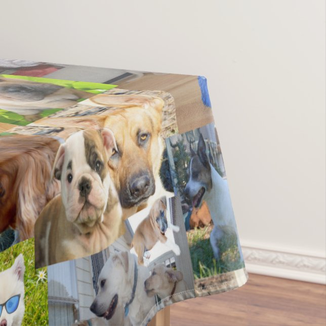 Dog Photo Collage, Tablecloth (In Situ)