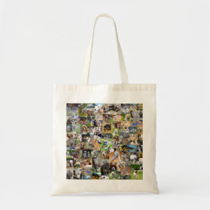 Dog Photo Collage, Tote Bag