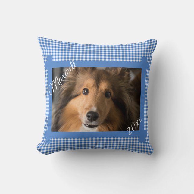 Dog Photo Cushion (Front)